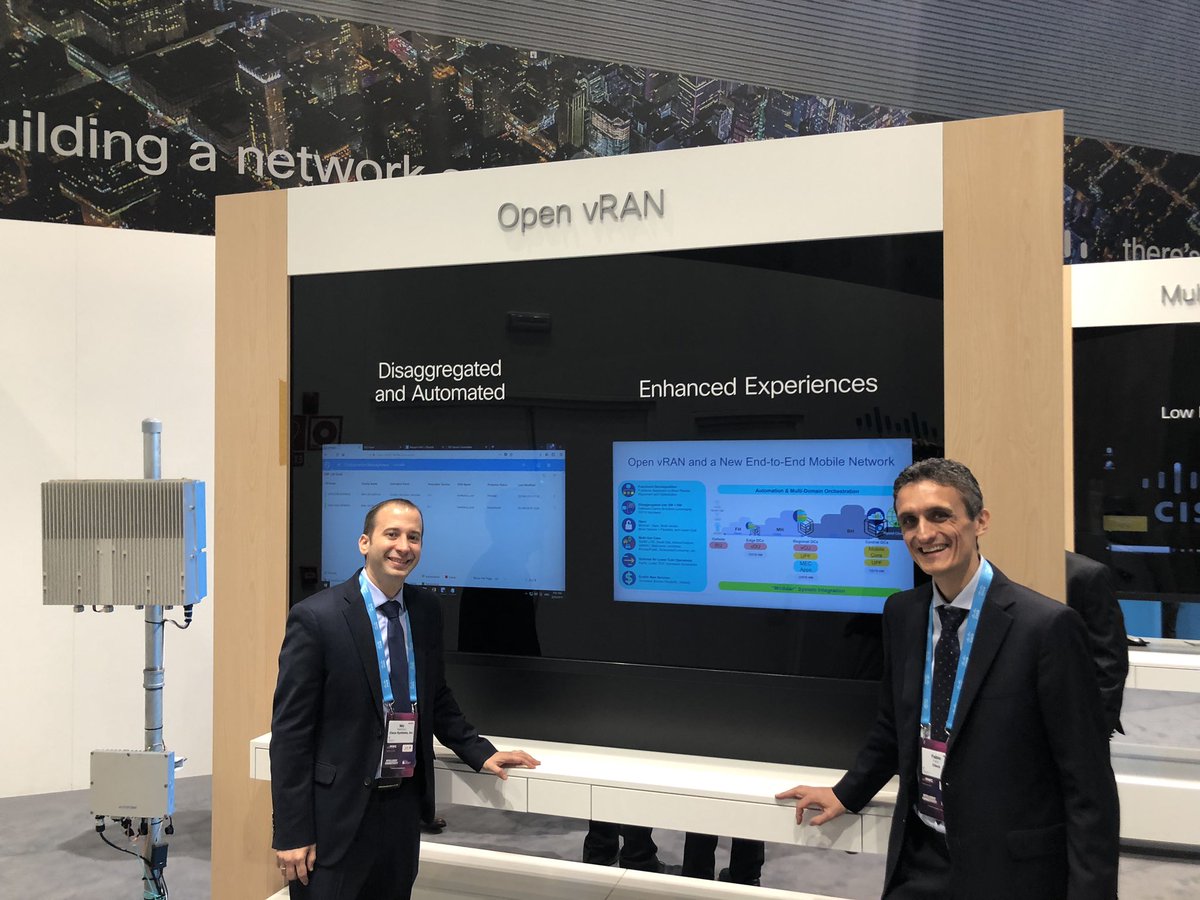 everbo's tweet image. Did someone say plug-and-play macro RAN? Zero touch auto commissioning of a cell site - simply plug in the radio and automation takes over setting it up in minutes... mind blowing demo of our @CiscoSP360 solution for @RakutenToday network with @altiostar #CiscoMWC #MWC19