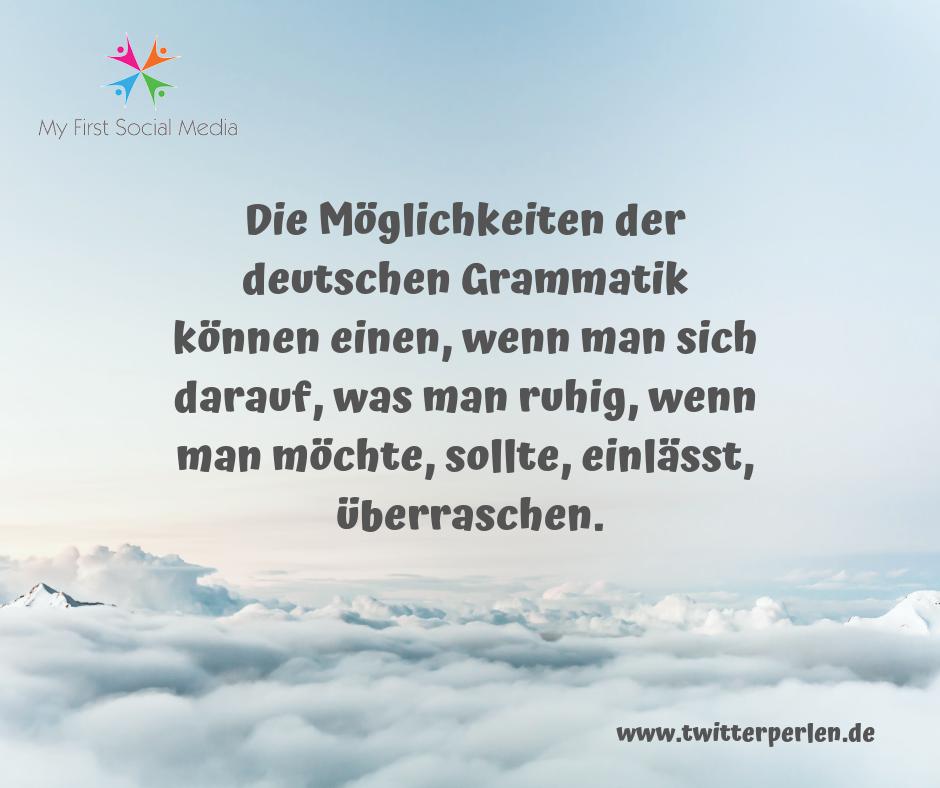 MyFirstSocialM1's tweet photo. Einfach lesen, denken, schmunzeln. 
#schachtelsatz #tagdesschachtelsatzes #grammatik #kommata #montagistschontag #mondaymoods #deutschespracheschwerdesprache #survivalgrammatik #überraschend #surprise https://t.co/d5gdRA5D0a