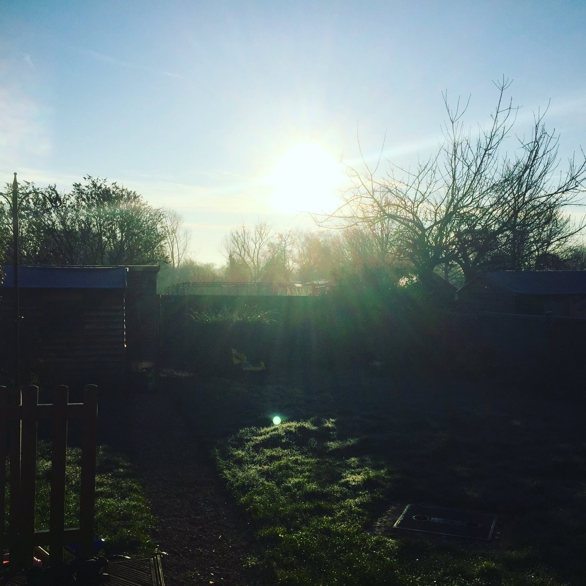 A beautiful February morning. Let’s hope this means spring has arrived! ☀️#february ##februarymorning #morningsun #springishere #spotlogginsicecream #icecream #icecreamweather