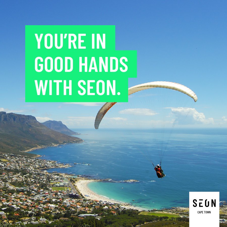 seonnetwork's tweet image. Never stop doing things for the first time - You&apos;re in good hands with SEON. ☝️ 

#SEON #BFF #SecurityOnTheGo #TakeRisks