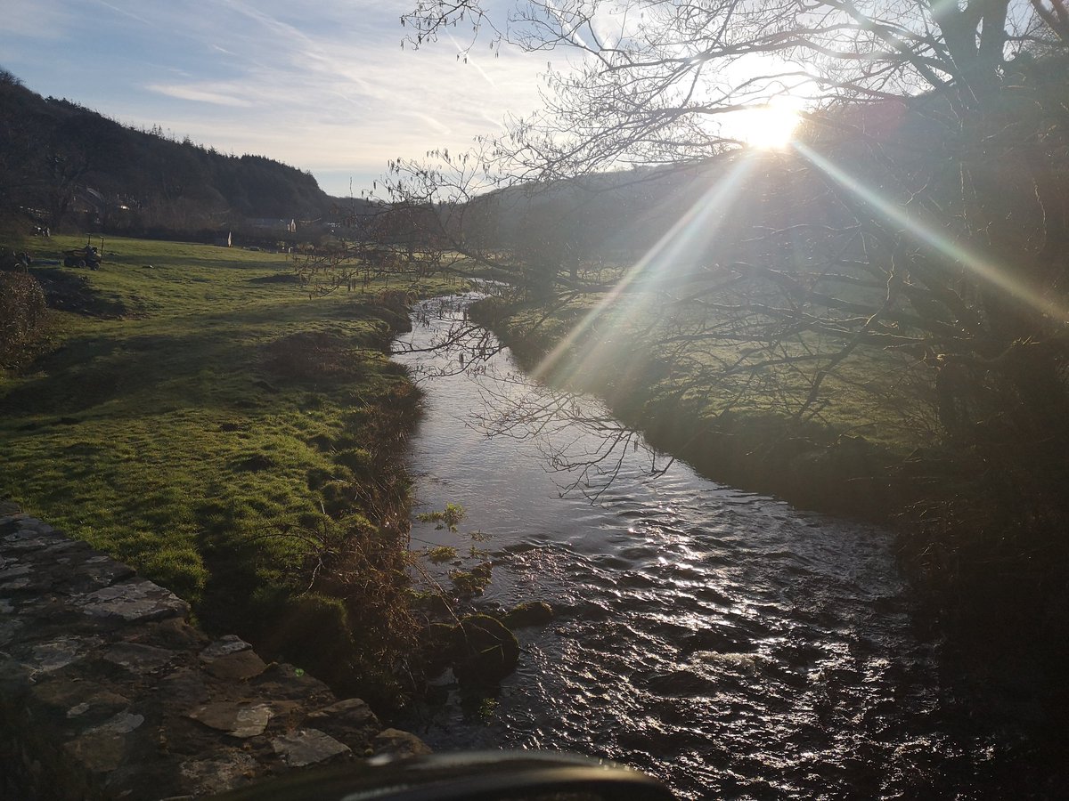 The Gwaun valley #Pembs so beautiful and peaceful this morning, where the famous Bessie's pub was yesterday damaged by fire. Coming up <a href="/BBCRadioWales/">BBC Radio Wales</a>