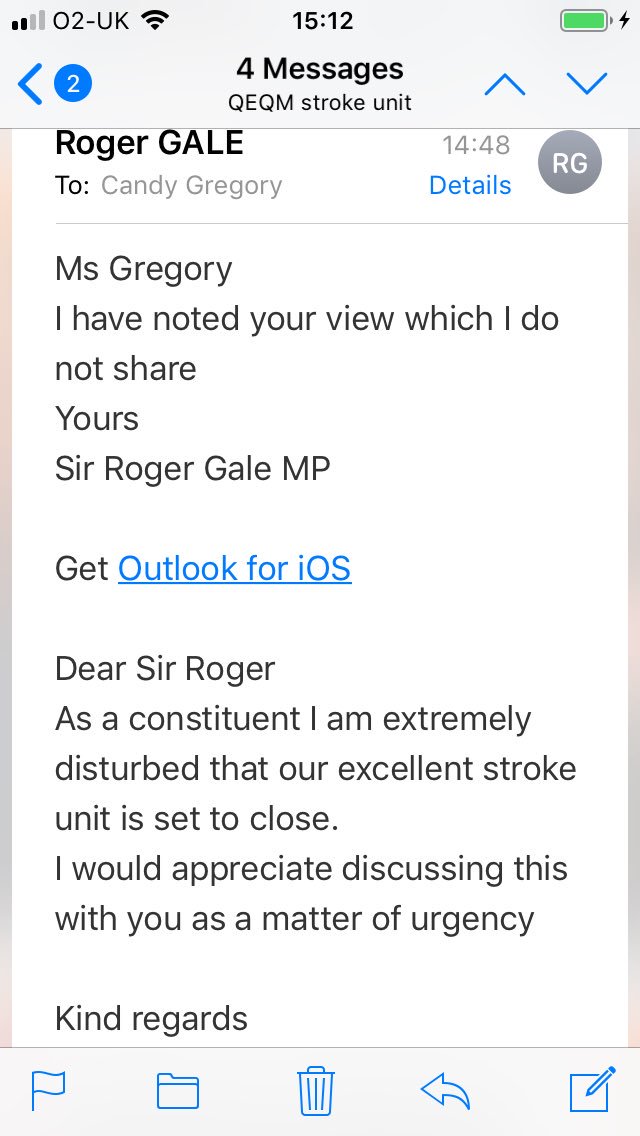 Anyone else got an MP who refuses to discuss an important issue.