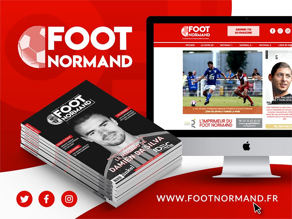 @FOOT_NORMAND fait confiance à Dev n' Clic depuis maintenant plusieurs mois ⚽️⚽️⚽️ découvrez dès à présent leur site internet et leur magazine mensuel qui parle du #StadeMalherbe mais pas que... @MatBilleaud #FOOTNORMAND