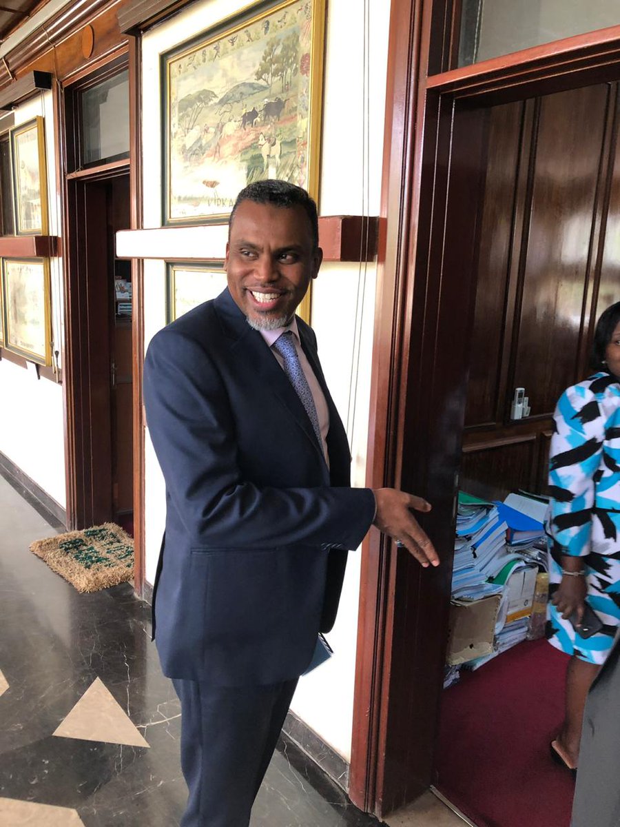 ntvkenya's tweet photo. TOO EARLY? DPP Noordin Hajji arrived at Continental House to meet National Assembly Justice &amp; Legal Affairs Committee only to find empty seats. MPs arrived after 10.00AM.

The @ODPP_KE 2019/2020 Budget Policy Statement presentation was to start at 10.00AM. https://t.co/IJJrDIOHmF