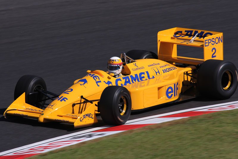 2013年のF1日本GPデモランにて。 #F1 #F1jp #SatoruNakajima #Lotus