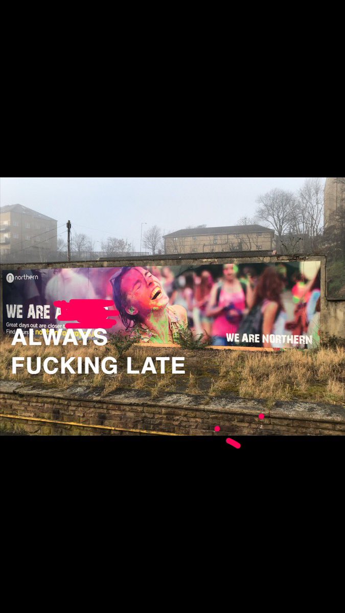 rjjudson77's tweet photo. Happy Monday, have a great week. Lots of love, Northern Rail.
@northernassist #northernrail #northernfail #everyfuckingweek https://t.co/wcbvmR9aw4