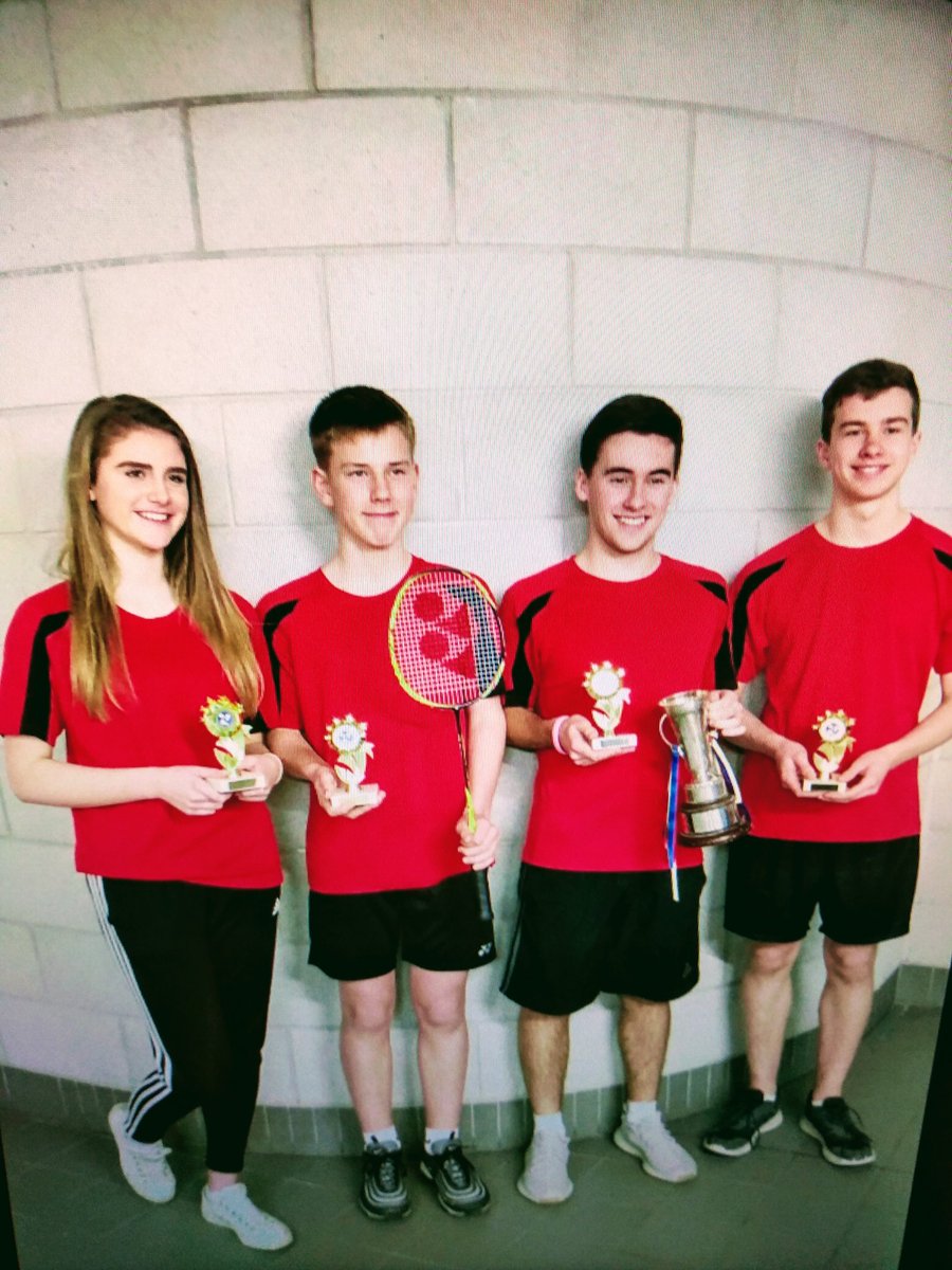 ElginAcPE's tweet photo. Winners of Crombie Badminton Tournament 2019. #teamEA https://t.co/eGYbt0S9T0