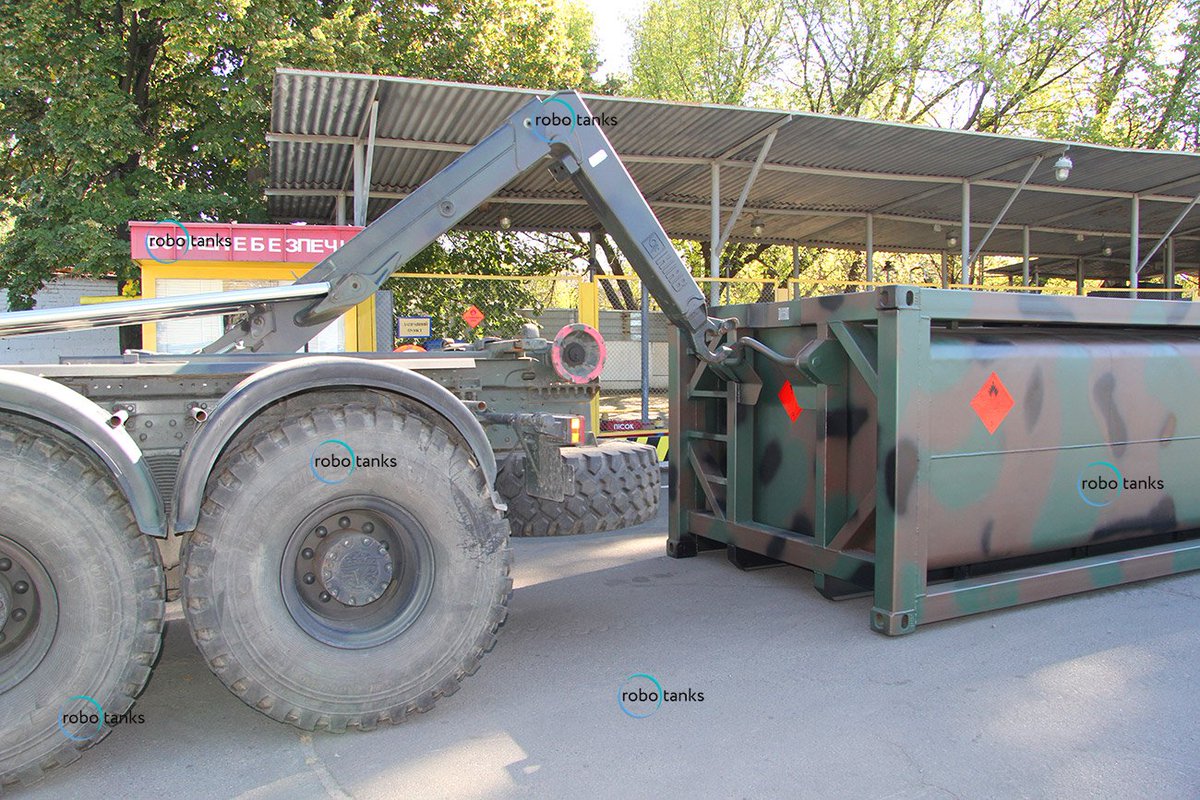 Robotanks_LLC's tweet photo. Upload in process...
#army #ukraine #tankcontainer #ISOcontainer #fuelfillingstation #fillingstation #mobilestation https://t.co/0QIcgGLiJo