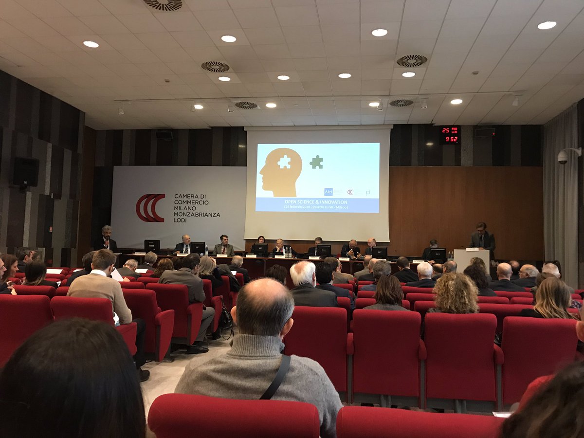 Al via presso @YouCameraMi, il convegno Open Science&amp; Innovation di @infoAiri  per discutere di cooperazione tra #ricerca pubblica e industriale #innovazione