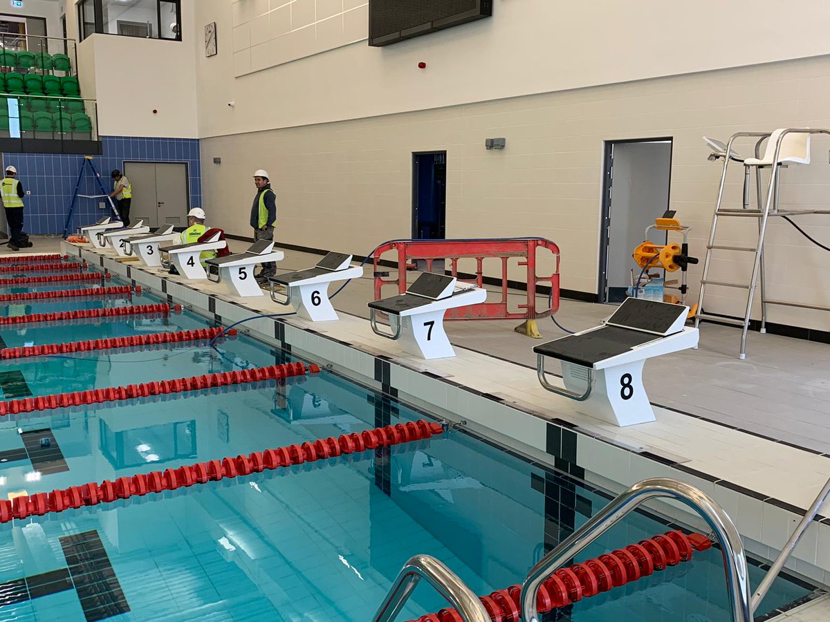 apgleisure's tweet photo. Today the doors open to Places Leisure's new Dover Leisure Centre by BAM Construction.  Here's a few highlights from our part in the installation &amp; some of the products we supply like #laneropes &amp; #startblocks . Wishing the team a fantastic opening &amp; many successful years to come https://t.co/0d5Wvetdej