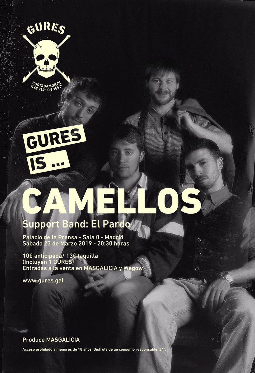 pardolor's tweet image. Quedan 4 semanas para que El Pardo volvamos a subirnos a un escenario. Será con @Camellosdigame
O sea, mejor imposible.

Anticipadas a la venta aquí:
masgalicia.entradas.plus/entradas/es/mu…