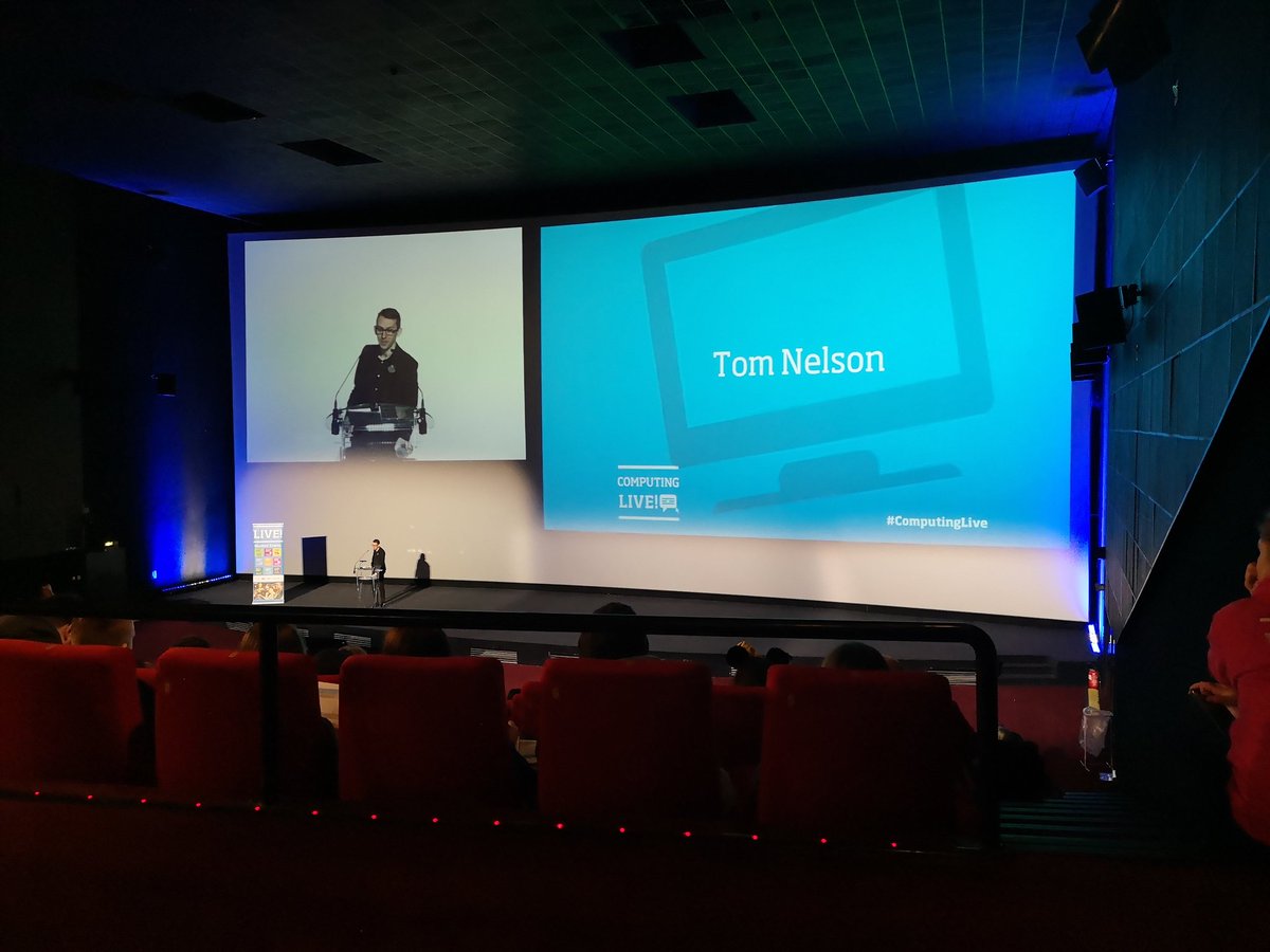 teganzoeforster's tweet photo. Tom Nelson starting his talk at #ComputingLive
@NSTSchoolTrips @EuroStudyTours https://t.co/bsitNzlYlT