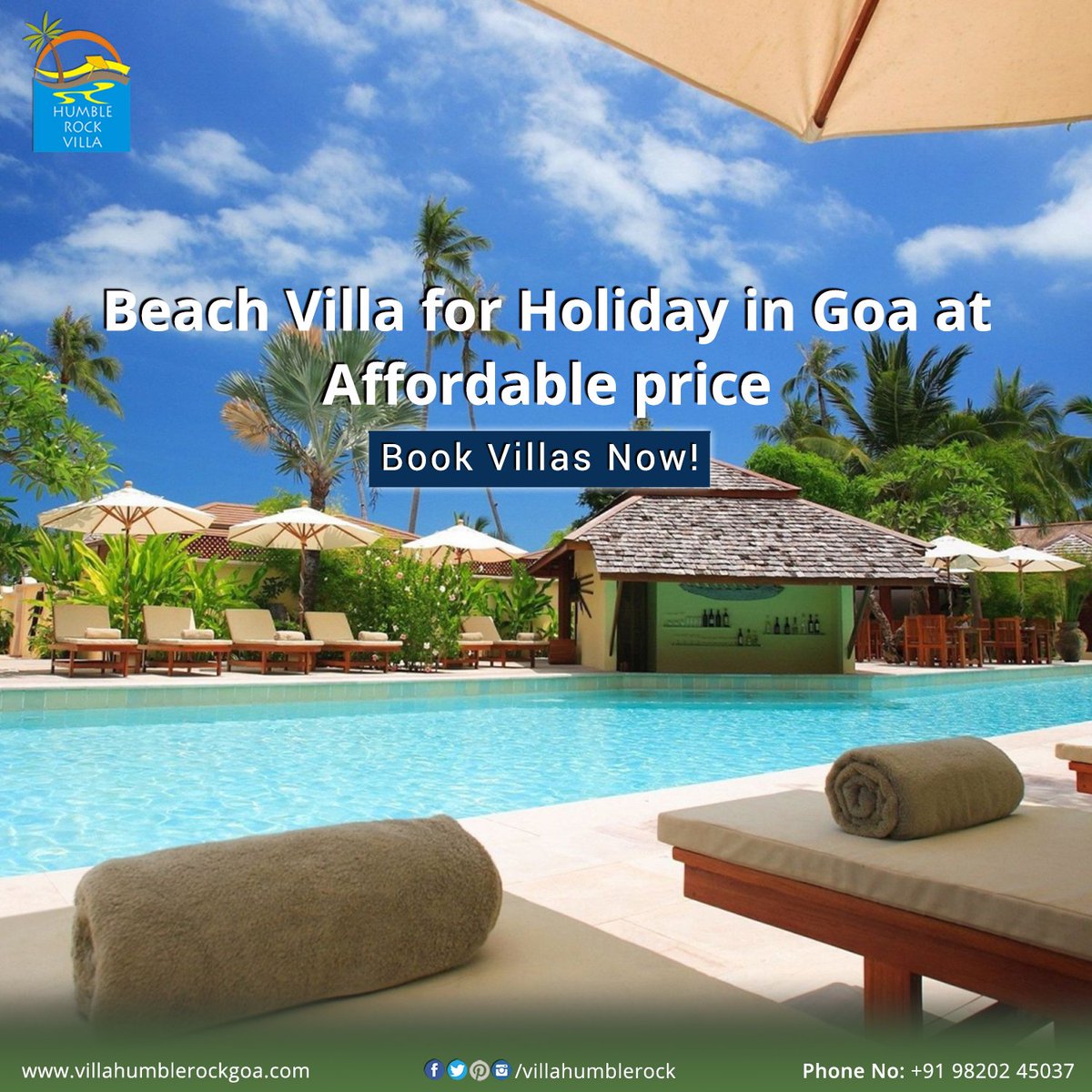 villahumblerock's tweet photo. Want to have a Luxurious Experience at Goa?
Presented, the Best #BeachVilla for Holiday in Goa at an Affordable price.
Visit @ https://t.co/EgdXqzTt1Y
#HoneymoonResort #HoneymoonHotel #Goa #CandolimBeach #CalanguteBeach #BookVillas #Travel #BookHotel #HotelinGoa #ResortinGoa https://t.co/D2YNGLqtT6