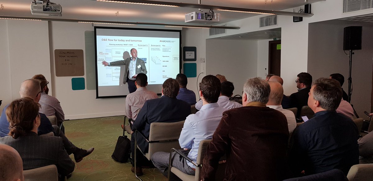 Ch_Ears's tweet photo. Great @ArcadisGlobal H1: Design and Engineering session. Fantastic to be with so many Arcadis D&amp;Es passionate about digitizing our world. https://t.co/gLEqoZKsYj