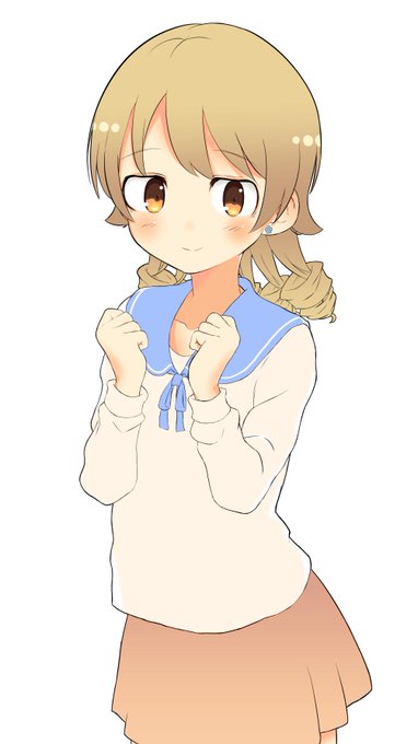 森久保にはこういうワンピースタイプの水着で安心してのんびり海を過ごしてほしい もふのイラスト