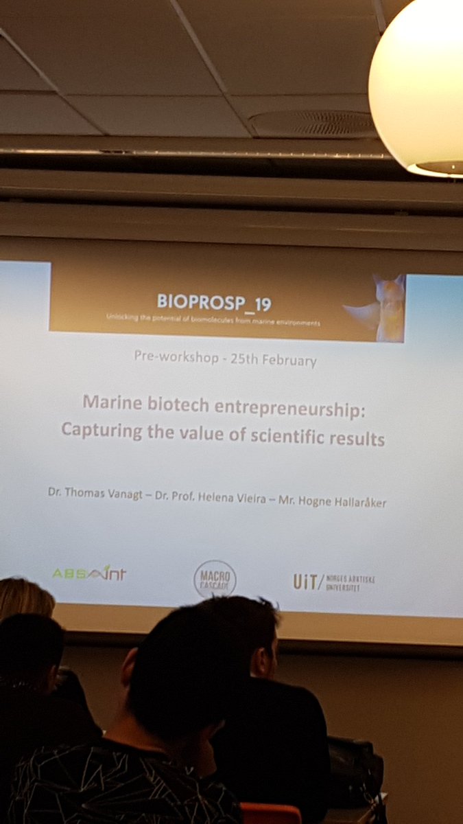 @hammerjeanet is welcoming us at #BIOPROSP_19 after a very interesting pre-conference workshop on marine biotech entrepreneurship #Marinebiotechnology #Marinenaturalproducts #marinebiodiscovery