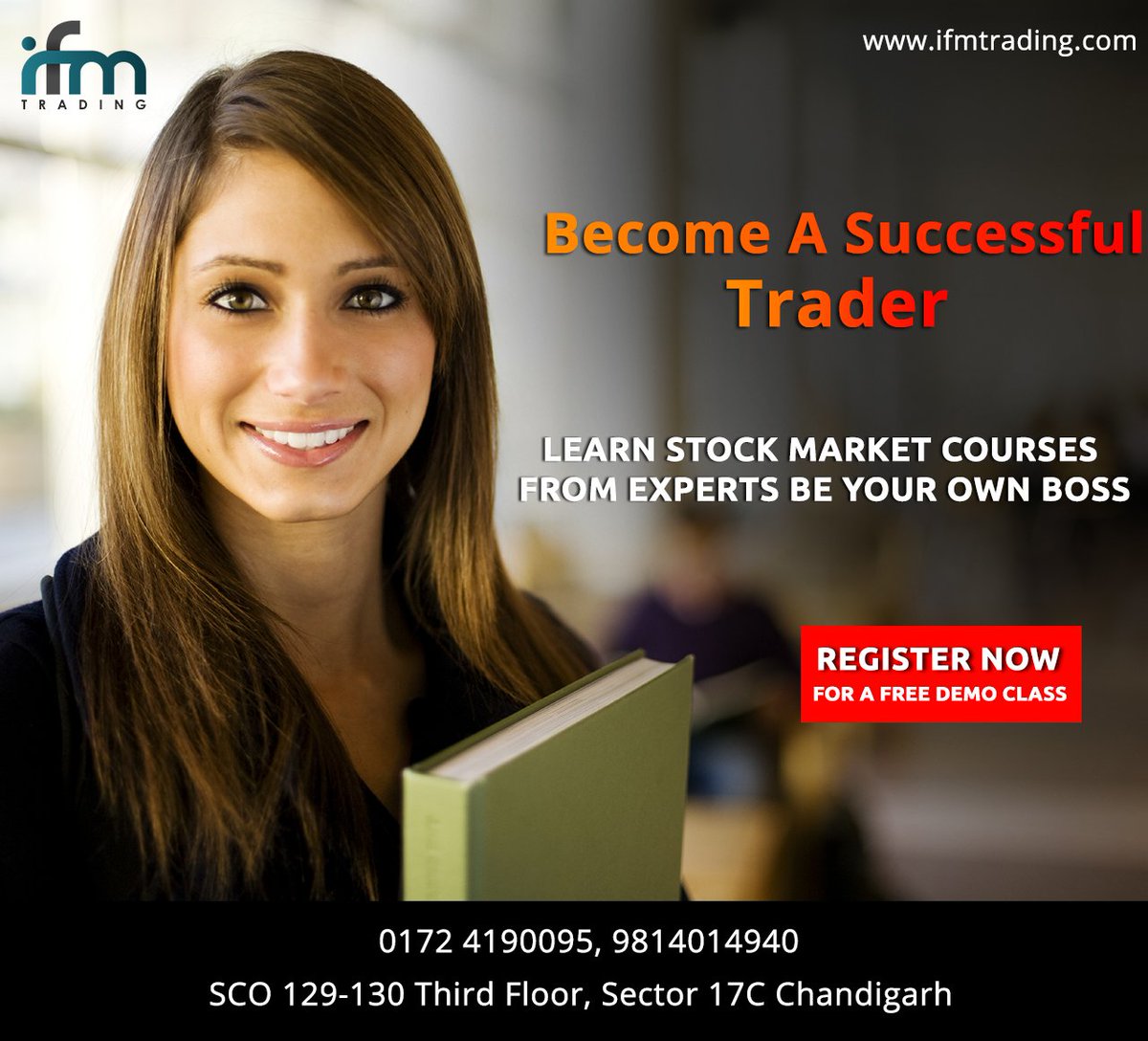 IFMTradingChd's tweet photo. Our wide range of courses make you learn how to trade in stocks, derivatives, currency and commodities.
For more info, Contact:0172 4190095

#TechnicalAnalyst #StockMarket #Training #coachingservices #Buildyourcareer #financialexpert #InstituteofFinancial #chandigarh #online https://t.co/2OHM4vfttu