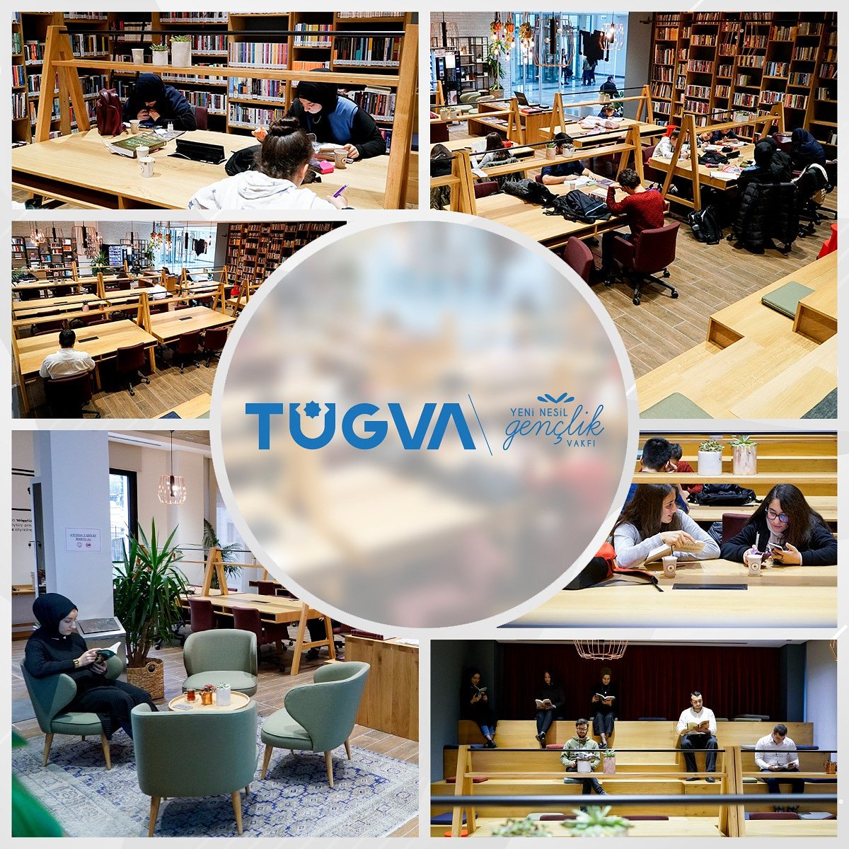 Bu havalarda yapılacak en güzel şey huzurlu bir yer bulup kitap okumak. İşte o yer Türkiye’nin dört bir yanındaki TÜGVA Kıraathanelerimiz...🤗📖🔖