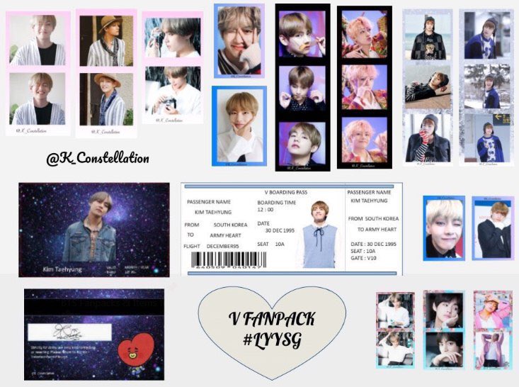 K_Constellation's tweet photo. [V FANPACKS STATUS]
Reservation Form: https://t.co/CL5Kn0SsZ0
We are only left with 7 SETS of V fanpack with boarding pass &amp; pvc. Reserve yours now by filling in the form before it’s sold out!! Thank you armies as always for the support💜

#BTS #BTSinsg #LYSSG #LoveYourselfInSG https://t.co/LScMCZUxTG