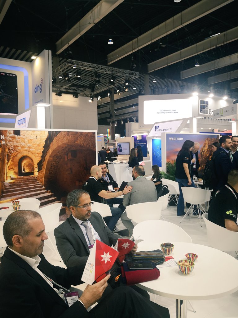 intajICTJO's tweet image. Welcome to #MWC19
Explore #Jordan #Innovative_solutions &amp;amp; #latest_services showcased 
In the #Jordan_Pavilion located hall5 stand 5D9
Welcome to #JORDAN
#MWCJo #4YFN19 #WeCanJo
@MenaITech @GlobitelJordan @ESKADENIANews @VisitJordan @qbsme @ITG_Solutions @zmission_jordan @Alocloud