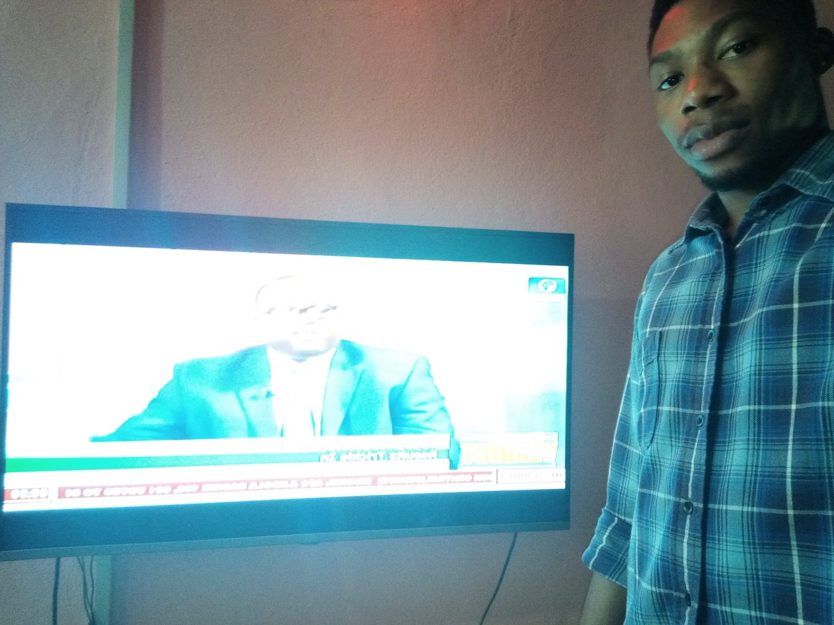 OniBamidele's tweet image. Viewing #TheVerdict and patiently monitoring and waiting for the results of the Presidential right here in Eket, Akwa Ibom state. #PollStream #channelstv #2019Elections
