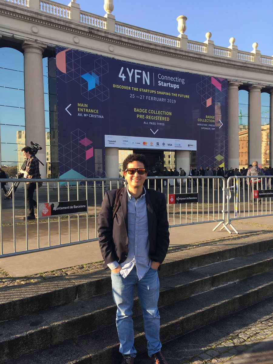 JairoAOrozcoT's tweet photo. Reporting from #4yfn19 @ISE_EAN @fjmatiz #CorporateVenture #Connectingstartups https://t.co/YmT91LojNe
