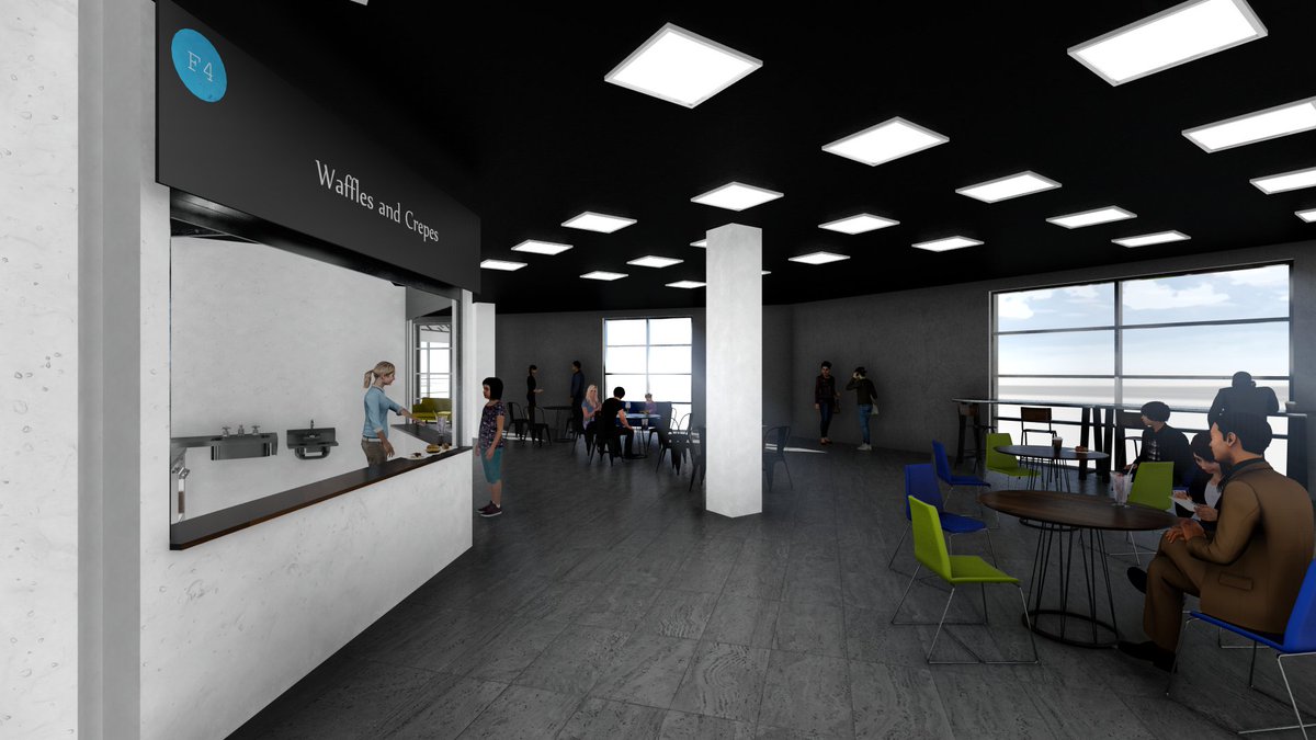 marketstjohns's tweet image. 🔎 MARKET MYTH MONDAY: “The Food Court won’t be open until late so I won’t be able to use it!” The Food Court will stay open into the evening – perfect for those wanting to watch a film at the cinema and also grab some tasty food.