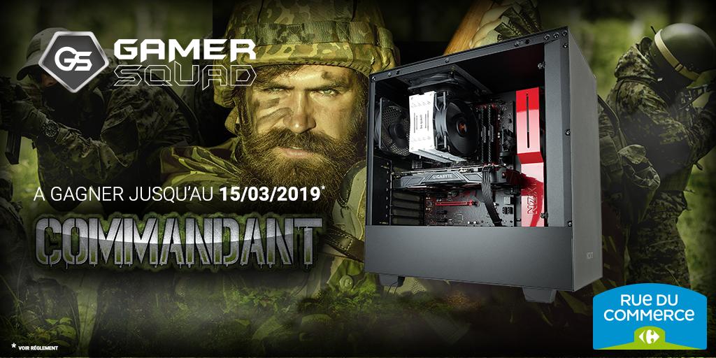 rueducommerce's tweet photo. [#JeuConcours] Rejoignez la #GamerSquad en remportant notre #PC Commandant (valeur : 1900€ !)  >> https://t.co/bWnXgDTbwd ! 
Pour participer #RT+Follow https://t.co/2MoD9iMIj7
