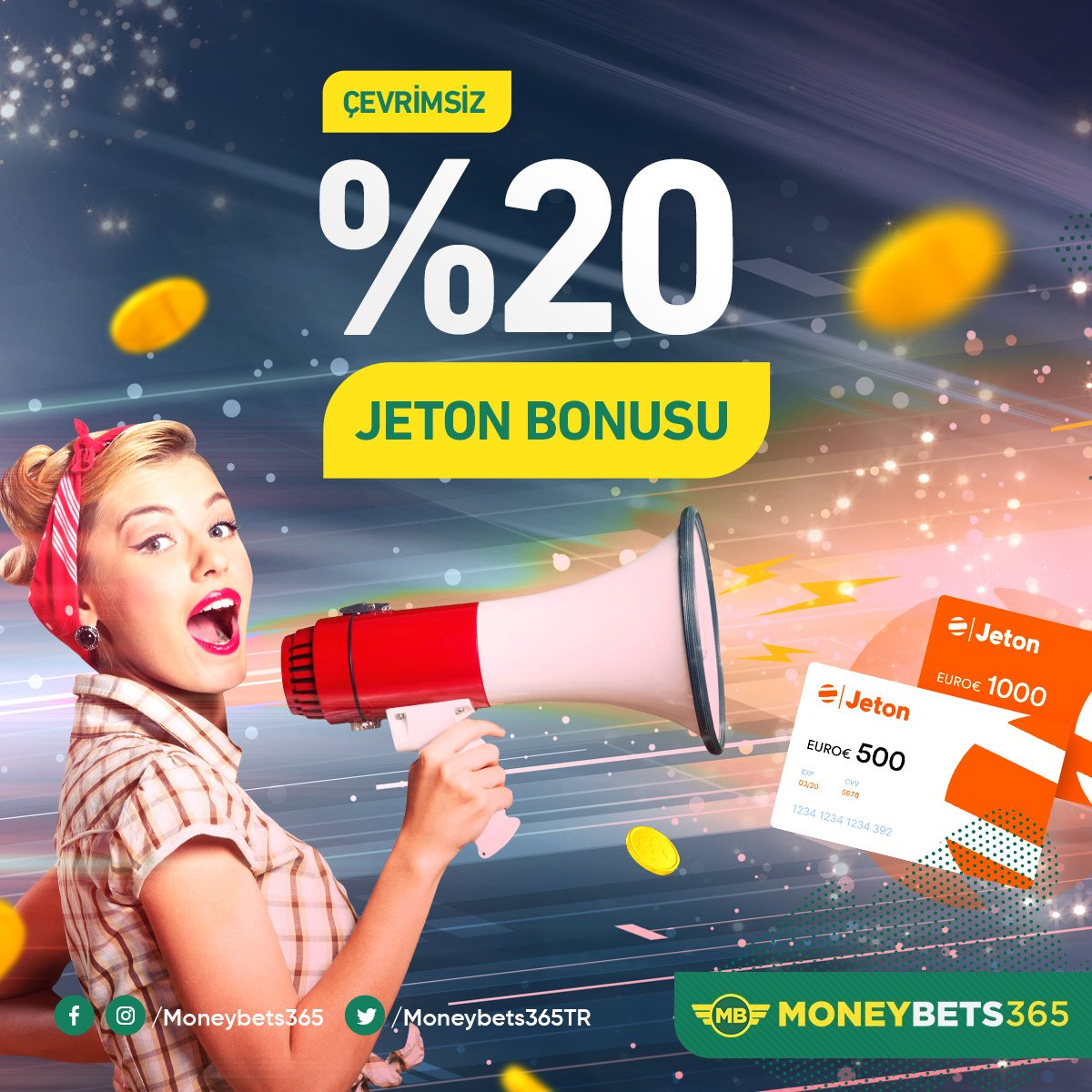 📣 JETON yatırımlarına özel %20 ÇEVRİMSİZ BONUS

💰 200 TL'ye varan dev bonusu sakın kaçırma.

➡️ bit.ly/moneybets365