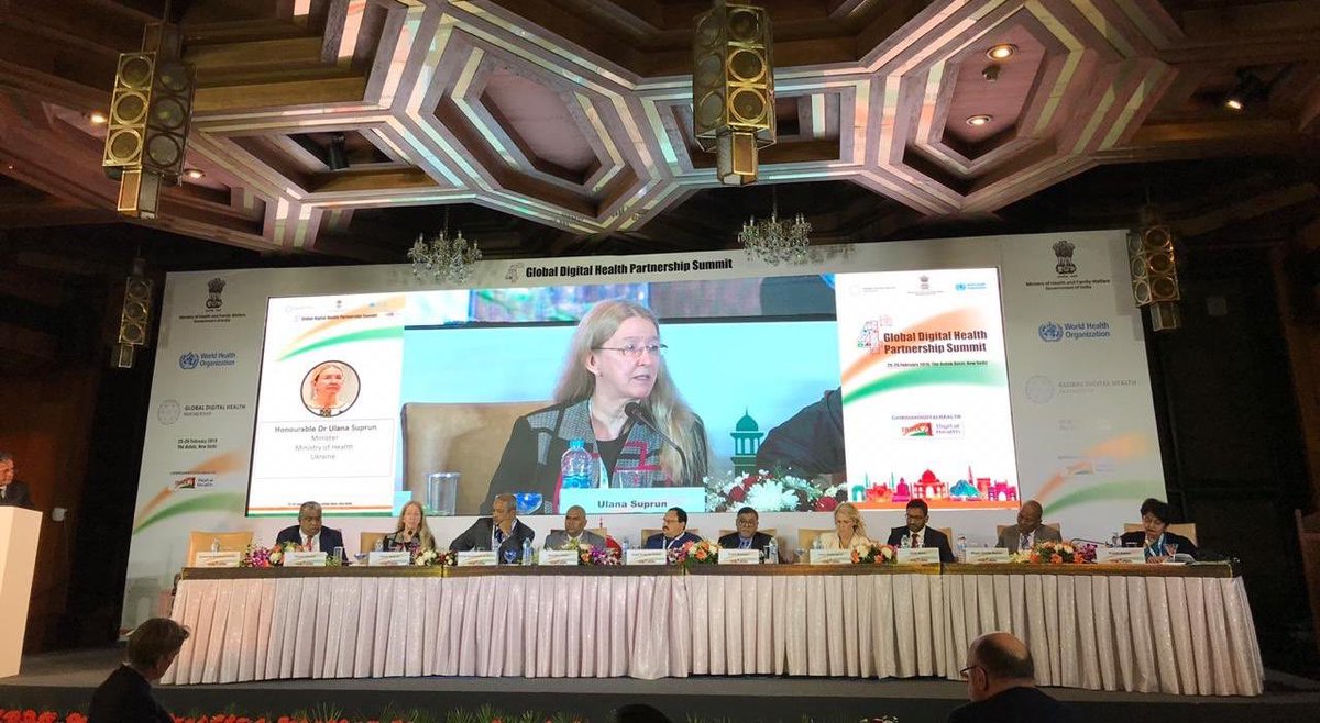 Робочий день починаємо в Нью-Делі на щорічному <a href="/GDHPartnership/">GDHPartnership</a>. З міністрами охорони здоров`я різних країн протягом трьох днів обговорюватимемо перспективи впровадження та розвитку цифрових технологій в медицині. Ділитимусь нашим українським досвідом — <a href="/eHealthUa/">eHealth</a>.