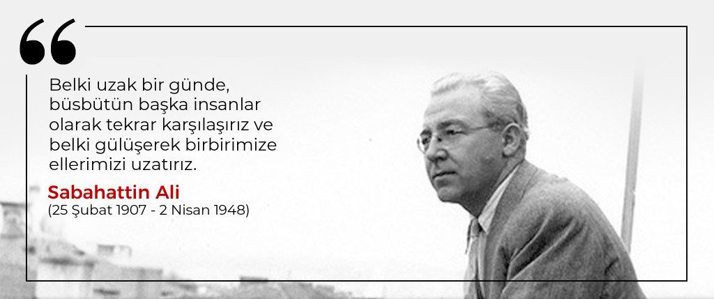 sozyasidergi's tweet photo. "İçimizde şeytan yok... İçimizde acizlik var, tembellik var. İradesizlik, bilgisizlik ve bunların hepsinden daha korkunç bir şey; hakikatleri görmekten kaçma eğilimi var."

İyi ki doğdun Sabahattin Ali!
#SabahattinAli https://t.co/iP8p0Wqt84