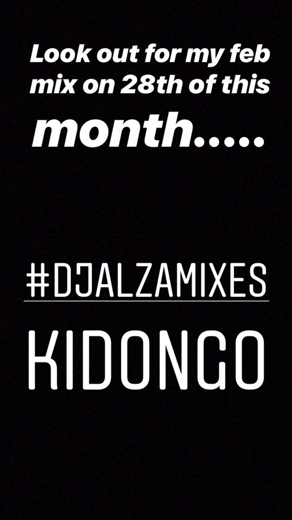deejay_alza's tweet photo. The second of the year...... dj alza mixes .... #kidongo end your month jamming🔥🔥🔥 https://t.co/3pWnkfsPc0