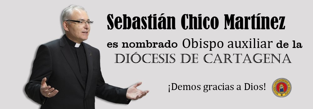 DiocDeCartagena's tweet photo. El 20 de febrero, Santa Sede hizo público el nombramiento al sacerdote diocesano Sebastián Chico Martínez como Obispo auxiliar de la #DiócesisDeCartagena 
Revive ese momento con este vídeo que hemos preparado 👇👇
https://t.co/46Mkb73rCe https://t.co/lJo3PT0qxv