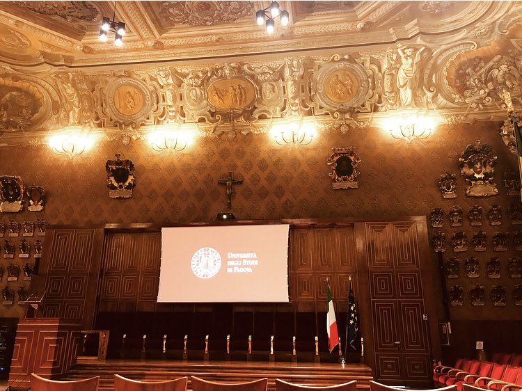 ViaCulture's tweet photo. 2nd @EUErasmusPlus #VIACulture Intellectual meeting in @UniPadova #PalazzoBo #secondoldestitalianuniversity #OriginalPodiumOfGalileoGalilei @Dr_KKal @BalkanCaveman @BristolAnthArch @CathaysHigh_NA https://t.co/zOulT07f82