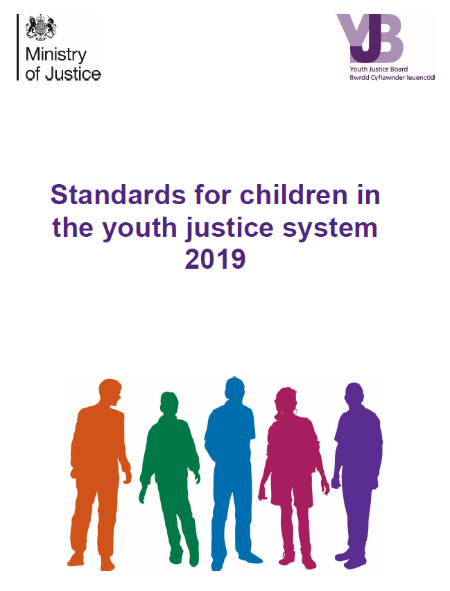 The new standards for children in the justice system are now published on GOV.UK and will come into effect on 1st April 2019. They are outcome-focused and follow a child-first approach. Thank you to everyone who contributed to them. gov.uk/government/pub…
