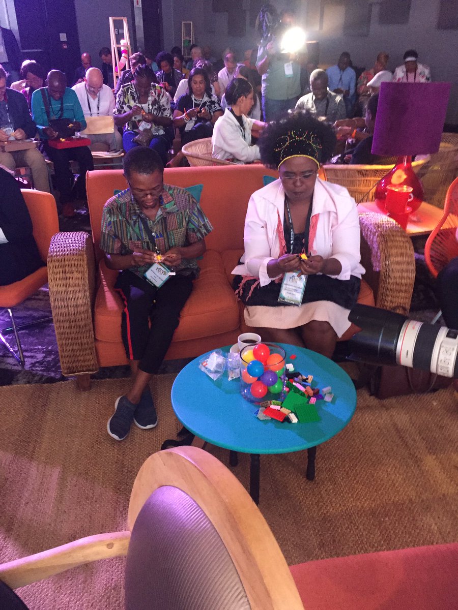 400 amazing 🦆got built in just 40 seconds at the #AfricaPlay conference
