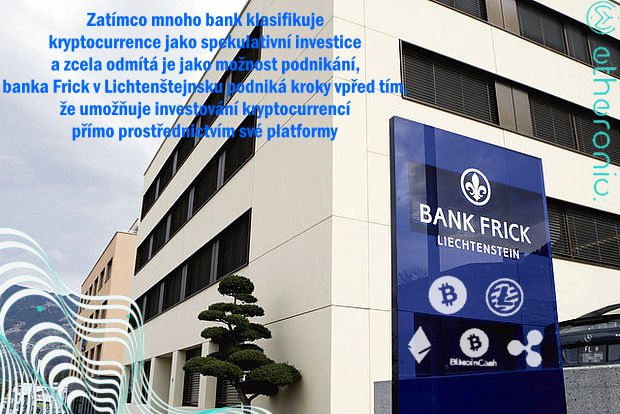 Banka Frick v Lichtenštejnsku uvedla novou platformu, kde mohou zákazníci nakupovat  (BTC),  (BCH),  (LTC),  (XRP) a (ETH). Platforma banky také zaručuje svým zákazníkům silnou ochranu proti hackerům a krádežím online.
cointelegraph.com/news/liechtens…