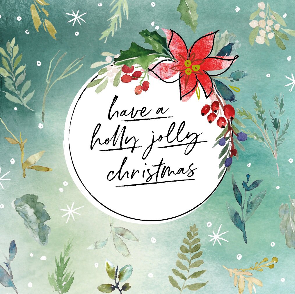 And that’s a wrap! Christmas 2019 collection is finished, got a few tweaks, changes &amp; little tasks left but we love it when a project gets a big tick 🌲 this one is by <a href="/emily_hauck_/">Emily Hauck Creative</a> for our Luminaire collection, printed on textured card &amp; hand embellished with iridescent crystals
