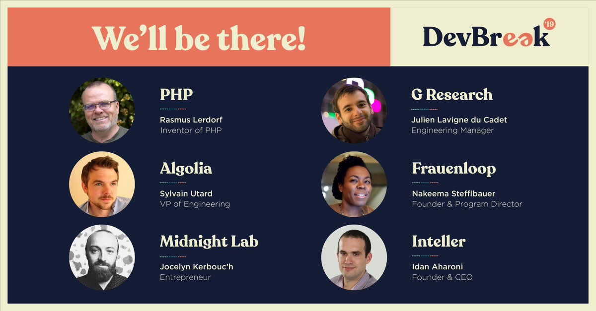 DevBreak21's tweet image. 🔊 It&apos;s our first unveiling of DevBreak #conference #speakers who we can’t wait to have joining us in June - thank you all for joining us on the project! 🎉 
Information will be updated on #DevBreak site as we make the announcements, so watch this space 🤩devbreak.io/#speakers
