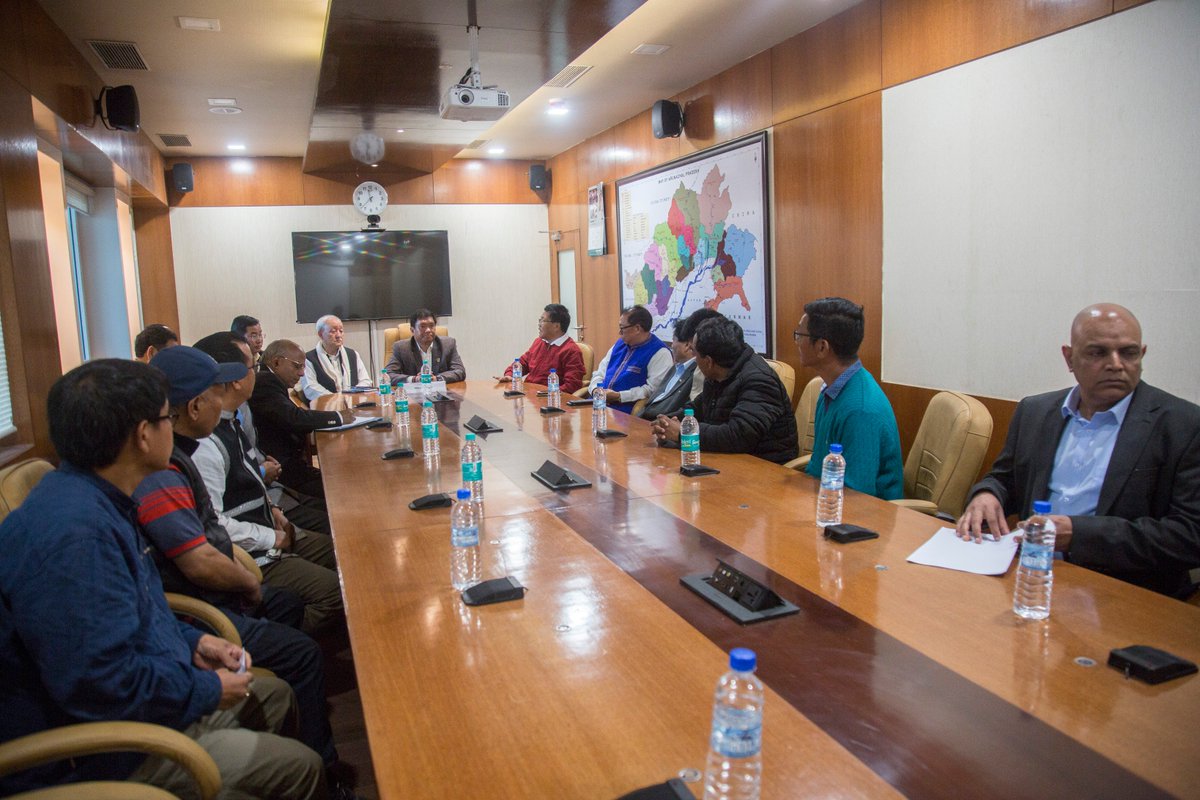 Had called a meeting of Community Based Organisations, youths organisations, students union and all political parties this morning for restoration of peace, tranquility and law&amp;order in the state.