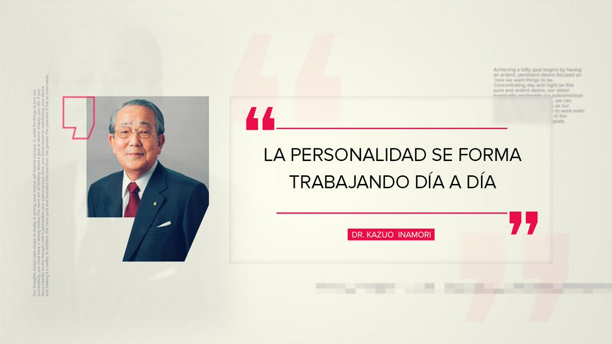 KYOCERA_DS_ES's tweet photo. “Para tener éxito, tenemos que perseverar en nuestros esfuerzos para conseguir un objetivo y no rendirnos nunca".

- Dr. Kazuo Inamori. 📝 #KYOCERAPhilosophy https://t.co/G1Kpwofchb