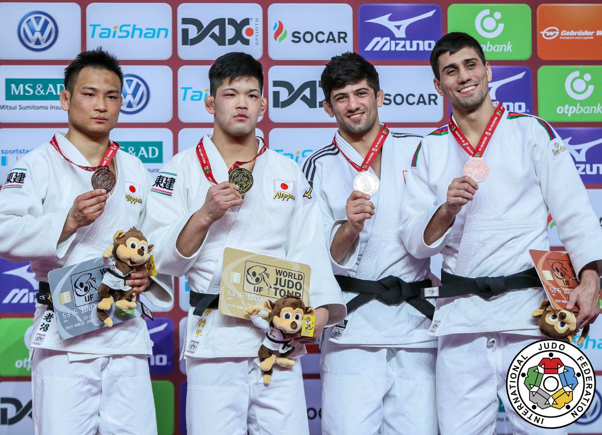 RustamOrujov's tweet photo. 3rd place. It could be better. But I am not discouraged and I will try to go further! Thanks to everyone for your support. #JudoDüsseldorf2019 #teamdaedo https://t.co/MR4wpXpPZn