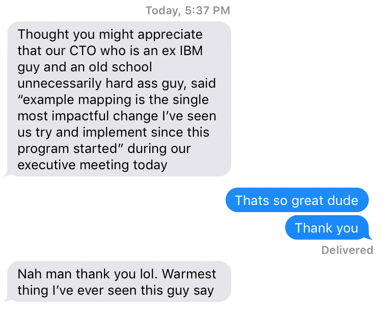 mattwynne's tweet image. This is the best kind of feedback!