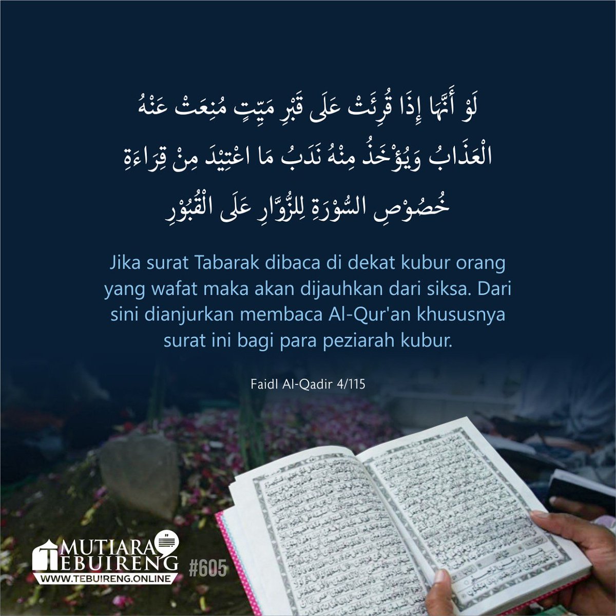 Tebuireng On Twitter Hadiah Terbaik Untuk Ahli Kubur Adalah Dzikir Dan Bacaan Quran