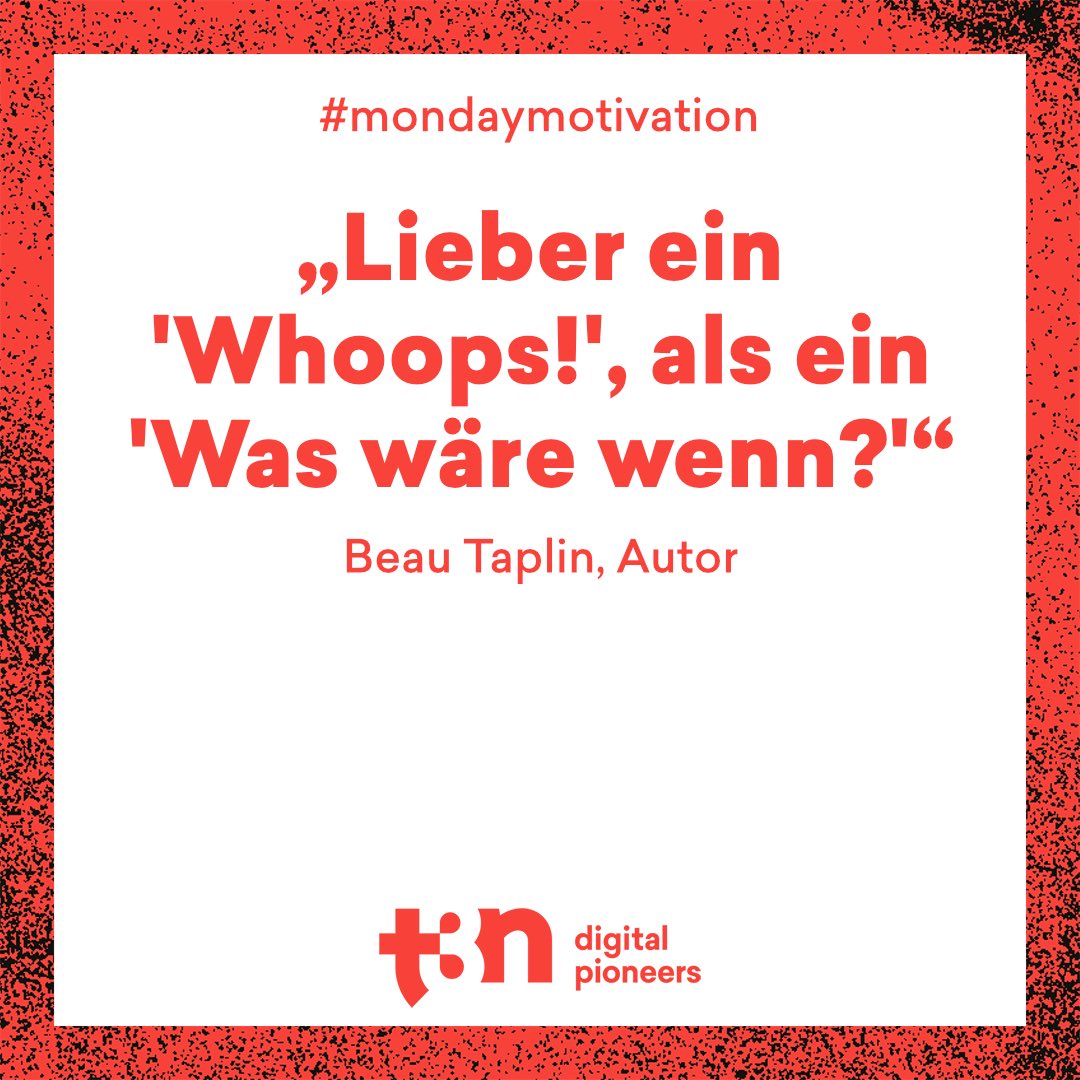 t3n's tweet image. Trau dich! 💪🏼😌 #montagsmotivation