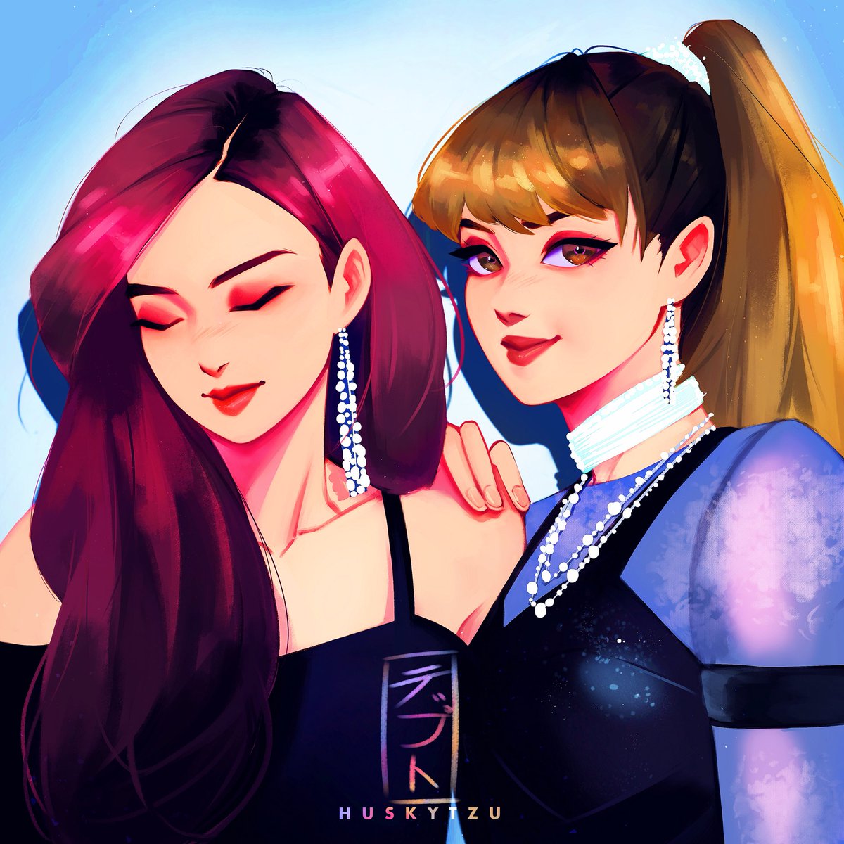 Blackpink Rose Fanart Anime - fanart 2020