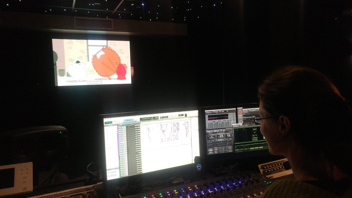 Grosha &amp; Mr B en plein #mixage à <a href="/BADJE_Paris/">BADJE Auditoriums</a>.
🎞🎬🎞
#GroshaMrB, une comédie policière #TélétoonPlus et #CanalPlusFamily avec <a href="/FranceTvDistrib/">France tv distribution</a>.