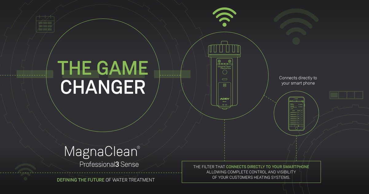 NOW IN STOCK The #MagnaClean Professional3 Sense connects directly to a smartphone via Wi-Fi sends alerts to the <a href="/ADEY_Pro/">ADEY</a> club app - clever stuff!