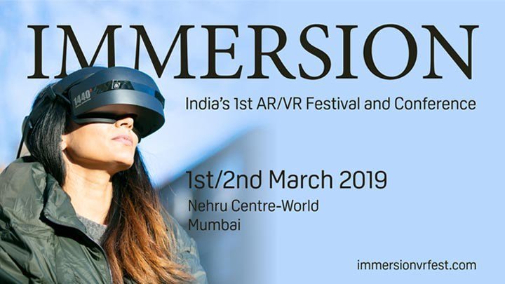 TVABlogger's tweet photo. #IMMERSION is India’s 1st #AR #VR film festival and conference by VR Storytellers. 35+ confirmed speakers from India and around the globe, domain experts and thought leaders. @NYUCTDesignLabs 

#virtualreality #augmentedreality #ARInIndia #VRInIndia

https://t.co/7lDEiR6J0Y https://t.co/Wjz8CJ0F2j