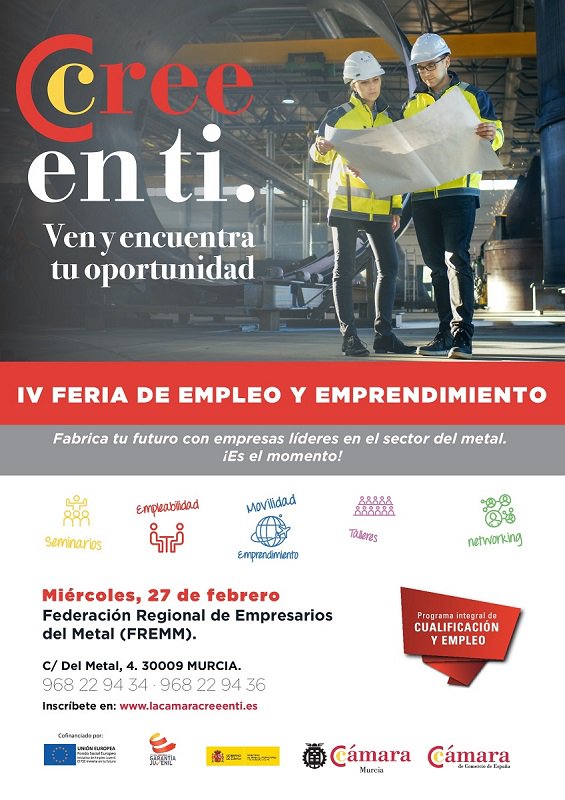 camaramurcia's tweet photo. @CarelsaLINDE, concesionario oficial de #carretillaselevadoras Linde para Albacete, Alicante, Almería y Murcia, buscará talento joven en nuestra IV Feria de #Empleo y #Emprendimiento el 27 de febrero en @fremm_es ¡Inscríbete y conoce todo lo que te ofrece el @ProgramaPICE ! https://t.co/KfzhiRoRUI